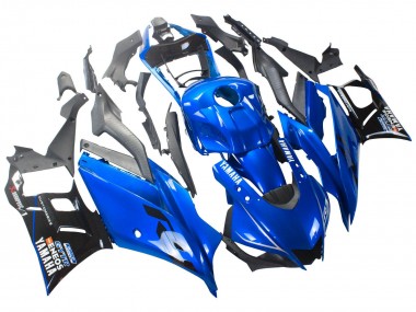 Cheap 2022-2024 Yamaha YZF R3/R25 Motorcycle Fairings - Blue Black ENEOS
