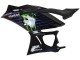 2022-2024 Yamaha YZF R3/R25 Motorcycle Fairings - Blue Green Black Monster Yamalube ENEOS