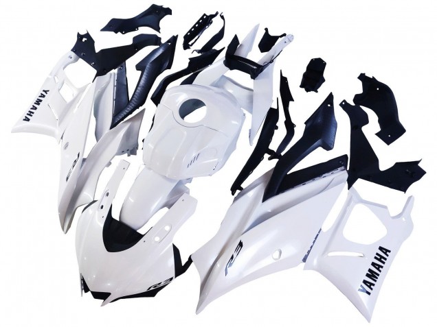 2022-2024 Yamaha YZF R3/R25 Motorcycle Fairings - White