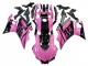 2022-2024 Yamaha YZF R3/R25 Motorcycle Fairings - Pink Glossy Black Monster