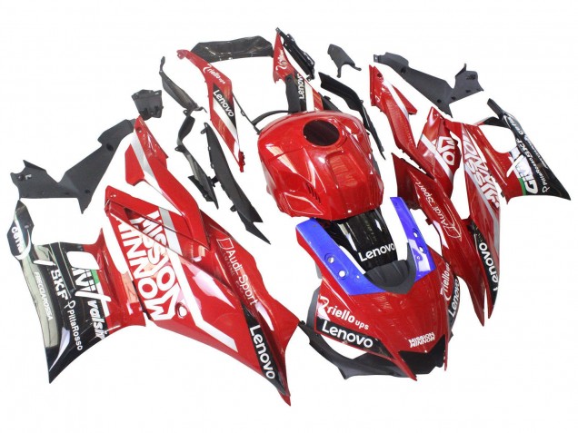 2022-2024 Yamaha YZF R3/R25 Motorcycle Fairings - Red Blue Black Lenovo Valsir