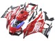 2022-2024 Yamaha YZF R3/R25 Motorcycle Fairings - Red Blue Black Lenovo Valsir