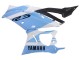2022-2024 Yamaha YZF R3/R25 Motorcycle Fairings - White Light Blue
