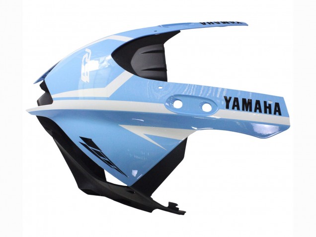 2022-2024 Yamaha YZF R3/R25 Motorcycle Fairings - White Light Blue
