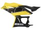 2022-2024 Yamaha YZF R3/R25 Motorcycle Fairing - Yellow Black