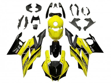 Cheap 2022-2024 Yamaha YZF R3/R25 Motorcycle Fairings - Yellow Black