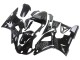 2000-2001 Yamaha YZF 1000 R1 Motorcycle Fairings - Glossy Black White Monster Motul