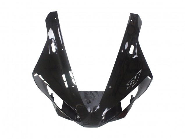 2000-2001 Yamaha YZF 1000 R1 Motorcycle Fairings - Glossy Black White Monster Motul