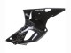 2000-2001 Yamaha YZF 1000 R1 Motorcycle Fairings - Glossy Black White Monster Motul