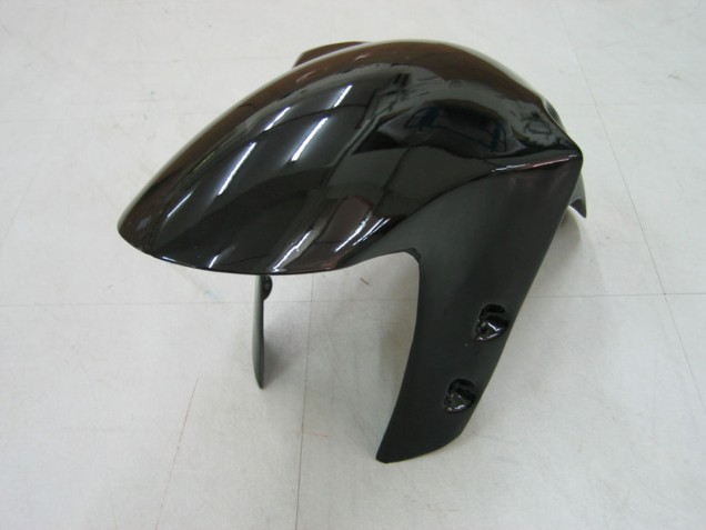 2000-2001 Yamaha YZF 1000 R1 Motorcycle Fairings - Glossy Black White Decal