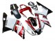 2000-2001 Yamaha YZF 1000 R1 Motorcycle Fairing - Red White Glossy Black