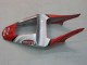 2000-2001 Yamaha YZF 1000 R1 Motorcycle Fairings - Silver Red Fortuna Motul