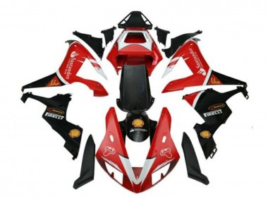 Cheap 2002-2003 Yamaha YZF 1000 R1 Motorcycle Fairings - Red Silver Black Santander