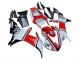 2002-2003 Yamaha YZF 1000 R1 Motorcycle Fairings - White Red Black Petronas