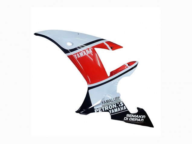 2002-2003 Yamaha YZF 1000 R1 Motorcycle Fairings - White Red Black Petronas