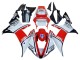 2002-2003 Yamaha YZF 1000 R1 Motorcycle Fairings - White Red Black Petronas