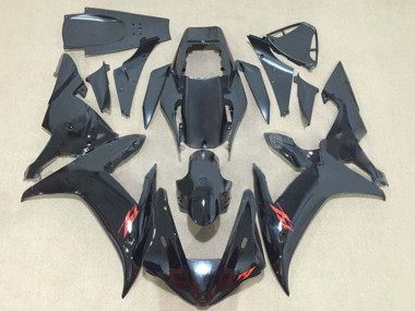 Cheap 2002-2003 Yamaha YZF 1000 R1 Motorcycle Fairings - Glossy Black Red