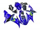 2002-2003 Yamaha YZF 1000 R1 Motorcycle Fairings - Blue Black Green MoviStar ENEOS Monster