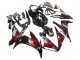 2004-2006 Yamaha YZF 1000 R1 Motorcycle Fairings - Glossy Black Red Flame