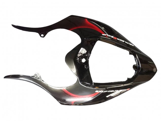 2004-2006 Yamaha YZF 1000 R1 Motorcycle Fairings - Glossy Black Red Flame