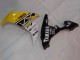 2004-2006 Yamaha YZF 1000 R1 Motorcycle Fairings - Yellow White Glossy Black