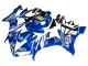 2004-2006 Yamaha YZF 1000 R1 Motorcycle Fairings - Blue White Yellow Motul Gauloises 46