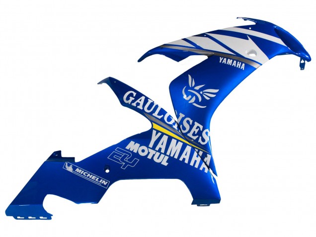 2004-2006 Yamaha YZF 1000 R1 Motorcycle Fairings - Blue White Yellow Motul Gauloises 46