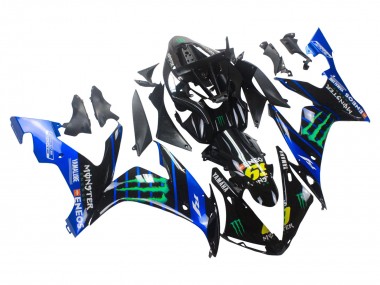 Cheap 2004-2006 Yamaha YZF 1000 R1 Motorcycle Fairings - Blue Black Yellow Green Monster Yamalube ENEOS 69