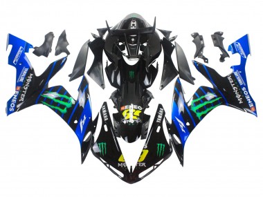 Cheap 2004-2006 Yamaha YZF 1000 R1 Motorcycle Fairings - Blue Black Yellow Green Monster Yamalube ENEOS 69