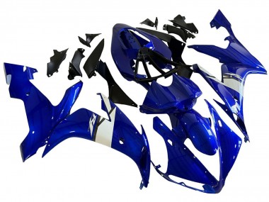 Cheap 2004-2006 Yamaha YZF 1000 R1 Motorcycle Fairings - Blue White