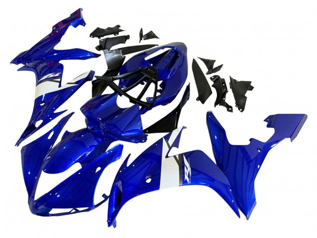 2004-2006 Yamaha YZF 1000 R1 Motorcycle Fairings - Blue White