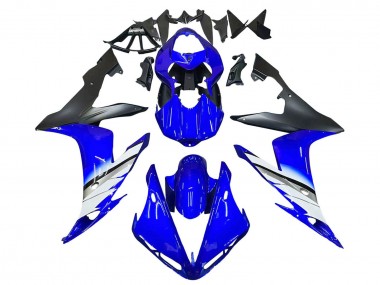 Cheap 2004-2006 Yamaha YZF 1000 R1 Motorcycle Fairings - Blue White Matte Black
