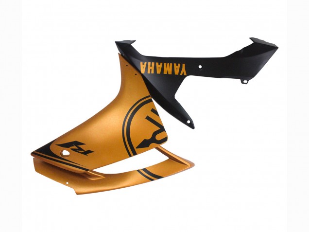 2007-2008 Yamaha YZF 1000 R1 Motorcycle Fairings - Gold Black