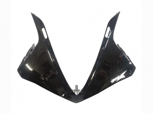 2009-2011 Yamaha YZF 1000 R1 Motorcycle Fairings - Glossy Black White Decal