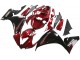 2012-2014 Yamaha YZF 1000 R1 Motorcycle Fairings - Red Glossy Black