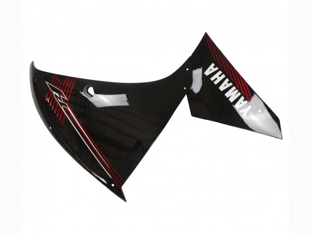 2012-2014 Yamaha YZF 1000 R1 Motorcycle Fairings - Red Glossy Black