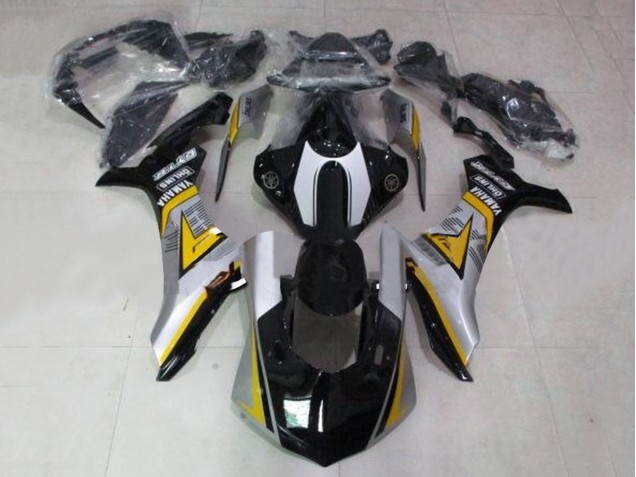 2012-2014 Yamaha YZF 1000 R1 Motorcycle Fairings - Glossy Black White Silver Yellow