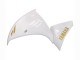 2012-2014 Yamaha YZF 1000 R1 Motorcycle Fairings - White Gold Decals