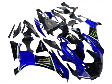 Cheap 2015-2019 Yamaha YZF 1000 R1 Motorcycle Fairings - Blue Glossy Black Green Monster