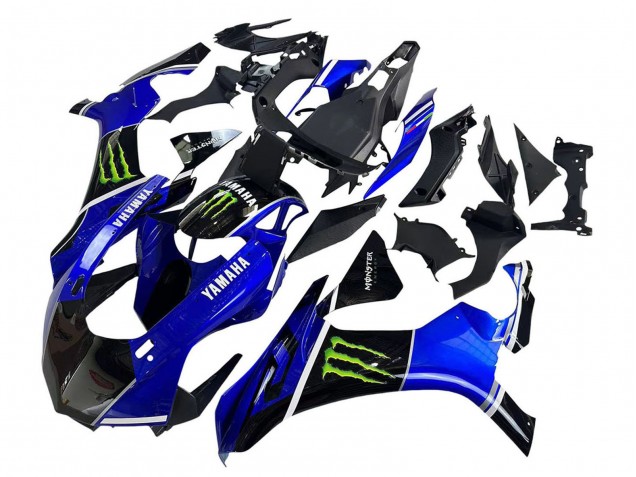 2015-2019 Yamaha YZF 1000 R1 Motorcycle Fairings - Blue Glossy Black Green Monster