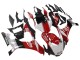 2015-2019 Yamaha YZF 1000 R1 Motorcycle Fairing - White Red Black Milwaukee