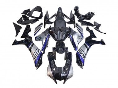 Cheap 2020-2025 Yamaha YZF 1000 R1 Motorcycle Fairings - Silver Blue Black BKSOD
