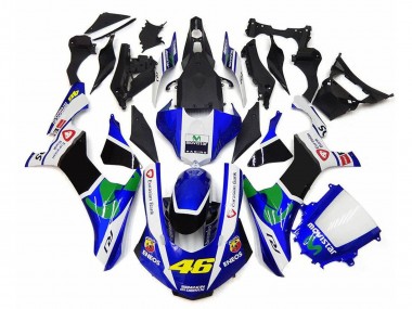 Cheap 2020-2025 Yamaha YZF 1000 R1 Motorcycle Fairings - White Blue Green Black MoviStar ENEOS Semakin Didepan 46