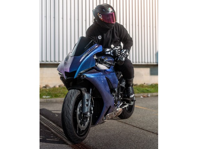 2020-2025 Yamaha YZF 1000 R1 Motorcycle Fairings - Gradient Blue Purple