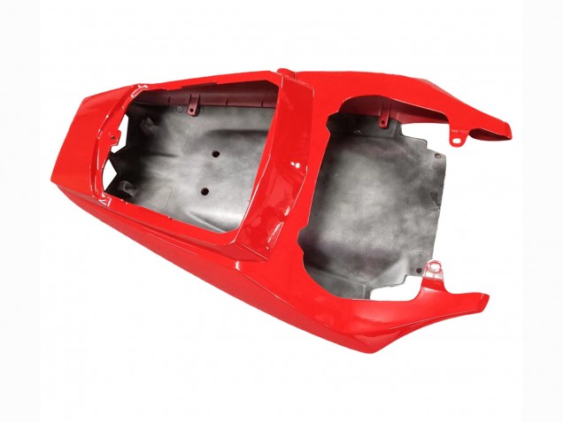 2006-2009 Yamaha YZF R6S Motorcycle Fairings - Red White Glossy Black