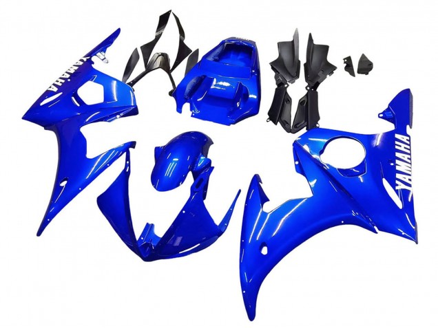 2003-2004 Yamaha YZF R6 Motorcycle Fairing - Blue