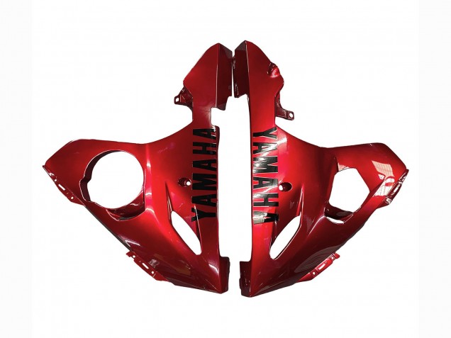 2006-2009 Yamaha YZF R6S Motorcycle Fairing Kits - Red Matte Black
