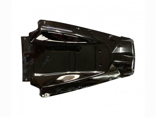 2006-2009 Yamaha YZF R6S Motorcycle Fairings - Glossy Black Matte Black Gold Decals