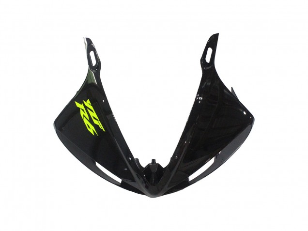 2006-2009 Yamaha YZF R6S Motorcycle Fairings - Glossy Black Neon Yellow