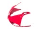 2006-2009 Yamaha YZF R6S Motorcycle Fairings - Red White Matte Black